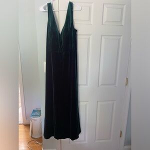 Revelry bridesmaid dress. DAKOTA. size 22, emerald.